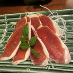 森のおはな - ２０１４　4月　鴨刺し