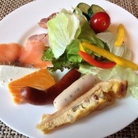 セント レジス ホテル 大阪 - Breakfast buffet①・ハムやソーセージをメインに…