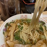 鯛塩そば 灯花 - きれいな細ストレート麺