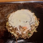 お好み焼 オモニ - ワイドABC焼+そばモダン