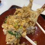 富士 - しっかり玉子を纏ったエビ天