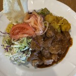 チャンドリカ - ワンプレート　ポーク（辛さ１２番）