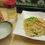 きらく - 遊食空間きらく・三朝ら～どん麺￥500(2014.03)