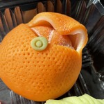 久栄堂菓子舗 - 『ねりきり(みかん)』