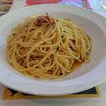 Trattoria Primo Karuizawa Purinsu Hoteru Sukijo Ten - ペペロンチーノ(1190円)　大盛り(400円)