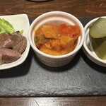 バール　コラヴェ - 前菜3種その2