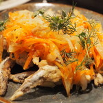 炭火焼き離島酒場ウタとルリ - 北イタリアの南蛮漬けです