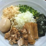 麺屋　むじゃき - 新メニュー　にぼまぜ