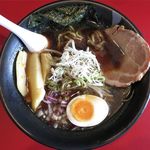 RaMen TaKa - 魚介醤油のアップ