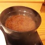 とんかつまるや - 味噌汁