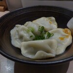 鯛塩そば 灯花 - 水餃子(350円)