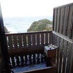 海舟 - 客室露天風呂