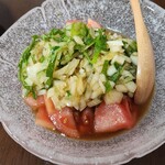 母娘げんか - トマトサラダ