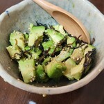 母娘げんか - アボカドの塩昆布和え