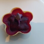 フィリップ・ミル 東京 - アミューズ：ビーツとブルーベリーのタルト