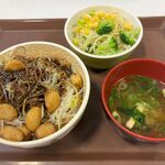 Sukiya Ichikoku Asahi Ten - 沙拉套餐