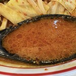 蒙古タンメン中本 - スープアップ