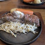 ステーキ&ハンバーグ ロッキーステーキ - 