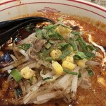 蒙古タンメン中本 - 具材アップ