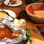 グリルキャピタル東洋亭 高島屋店 - 百年ハンバーグとまるごとベイクドポテトとパン