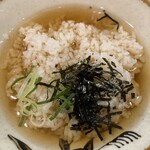 麺舎 いっとう - タイム茶漬け