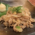 鳥どり - 鶏皮ポン酢