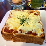 喫茶フリスコ - チーズミートトースト