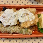 キッチンオリジン - 料理写真:出汁つゆで食べる！大分名物鶏天のり弁当