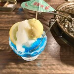 焼肉・ホルモン うした - 海のアイス（サービス）