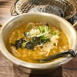 焼肉・ホルモン うした - テールラーメン