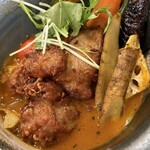 スープカリー 奥芝商店 - ザンギカリー