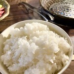 焼肉・ホルモン うした - ライス（大）は凄まじい量（笑）