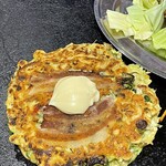 だるまや - ねぎ焼き