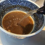 豚骨一燈 - スープ割り