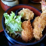 ひの亭 - 2014.06店長おすすめセットのフライ