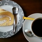 ひの亭 - 2014.06店長おすすめセットのデザート＆コーヒー