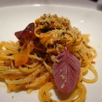 ポンテ デル ピアット - イワシとフェンネルのトマトソース香草パン粉添え　リングイネ