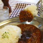 ハヤシ屋中野荘 - インドカレー￥630