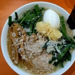 まりぼ - ニラ+にんにくW、玉子、メンマtp