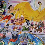 一番飯店 - 西武線高架下に描かれる手塚治虫作品のキャラクターです。（2025年2月）