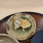 天白 - 牡蠣の天麩羅