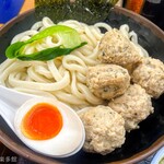 麺紡 - うおとりとん（麺）につくねトッピング