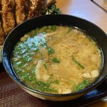 とんかつ しお田 - 豚汁（2025年2月15日撮影）