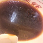 新福菜館 - 醤油スープ