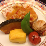 四季乃 - 焼き物  カジキのパン粉焼きがまるでお肉のようにジューシーでした。