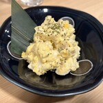 日本酒と牡蠣...時々おでんBACHIYA - おでん屋さんのポテトサラダ