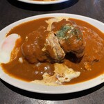 ザ・カフェ イートサロン - 豚すね肉のカリー(大盛)1,880円