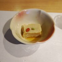 和食 浮橋 - 花籠詩御膳     焼き胡麻豆腐