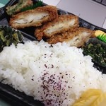 つる幸 - つる幸の白身魚弁当680円