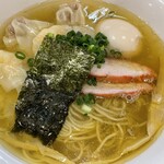 285814316 - スッキリしたスープとワンタン！